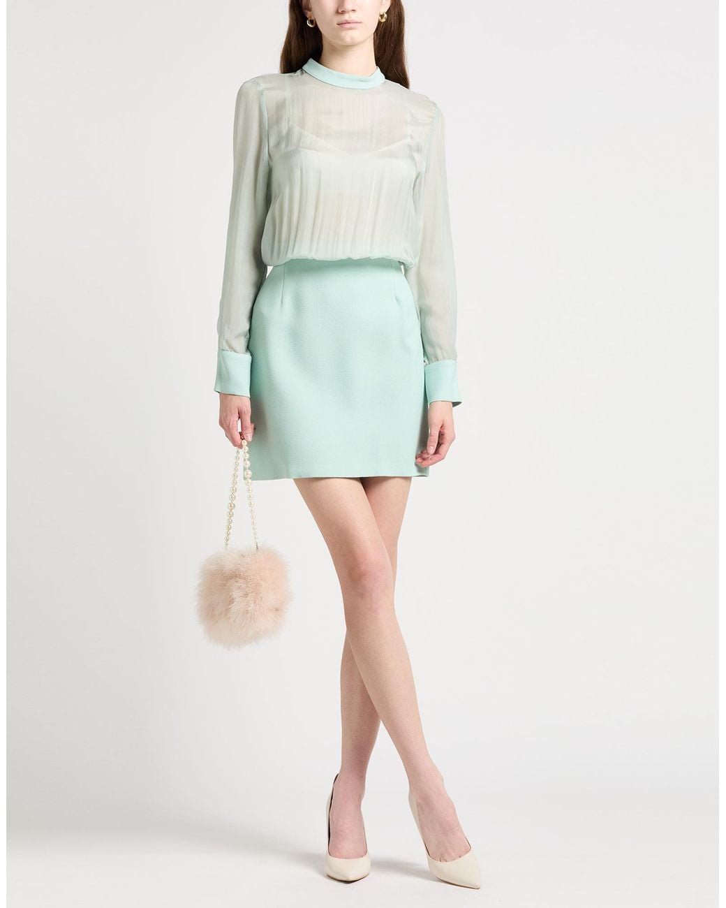 MVP WARDROBE Blue Mini Dress