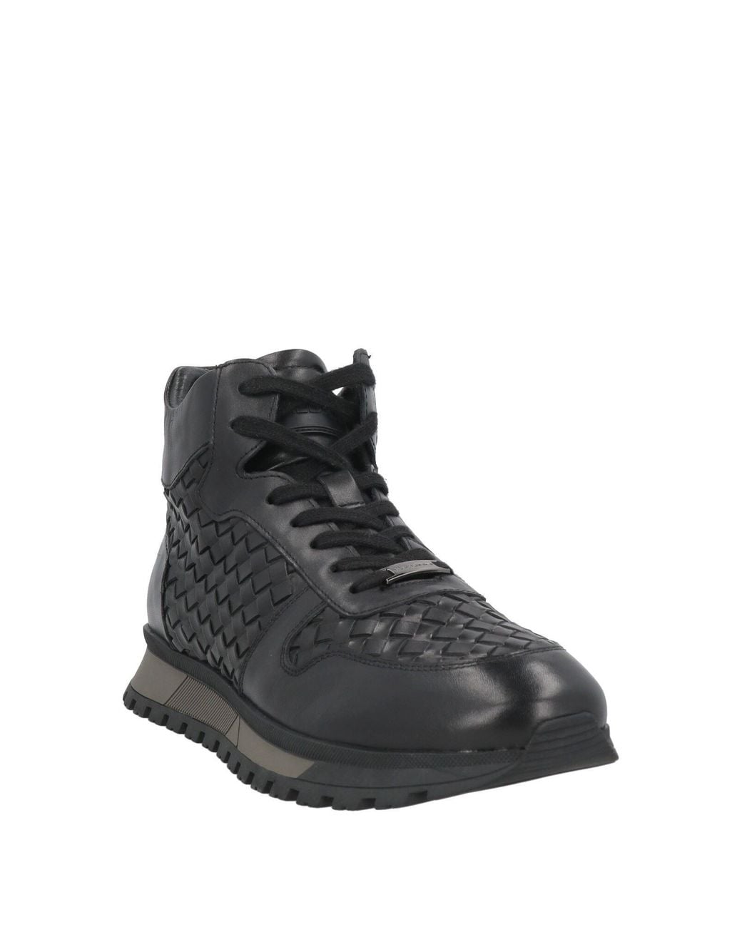 Baldinini Black Sneakers Calfskin for men