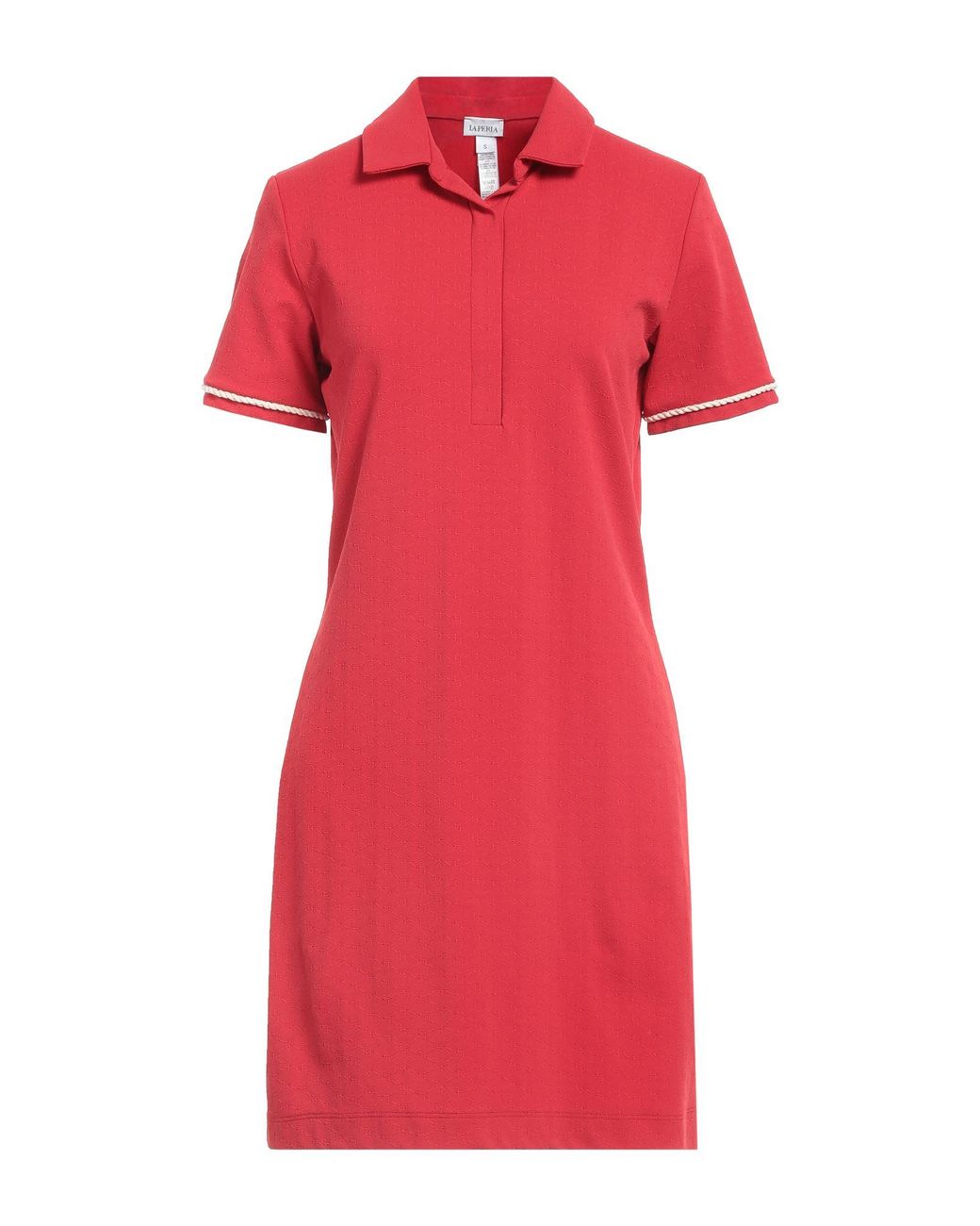 La Perla Red Mini Dress Polyamide, Elastane