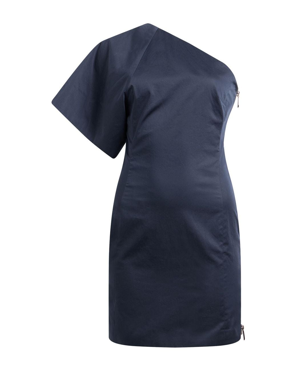 Barbara Bui Blue Midnight Mini Dress Cotton
