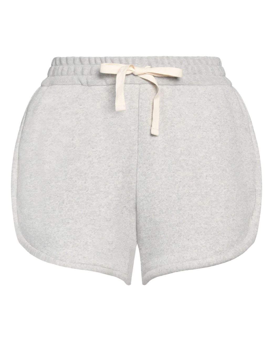Jil Sander Gray Shorts & Bermuda Shorts Cotton