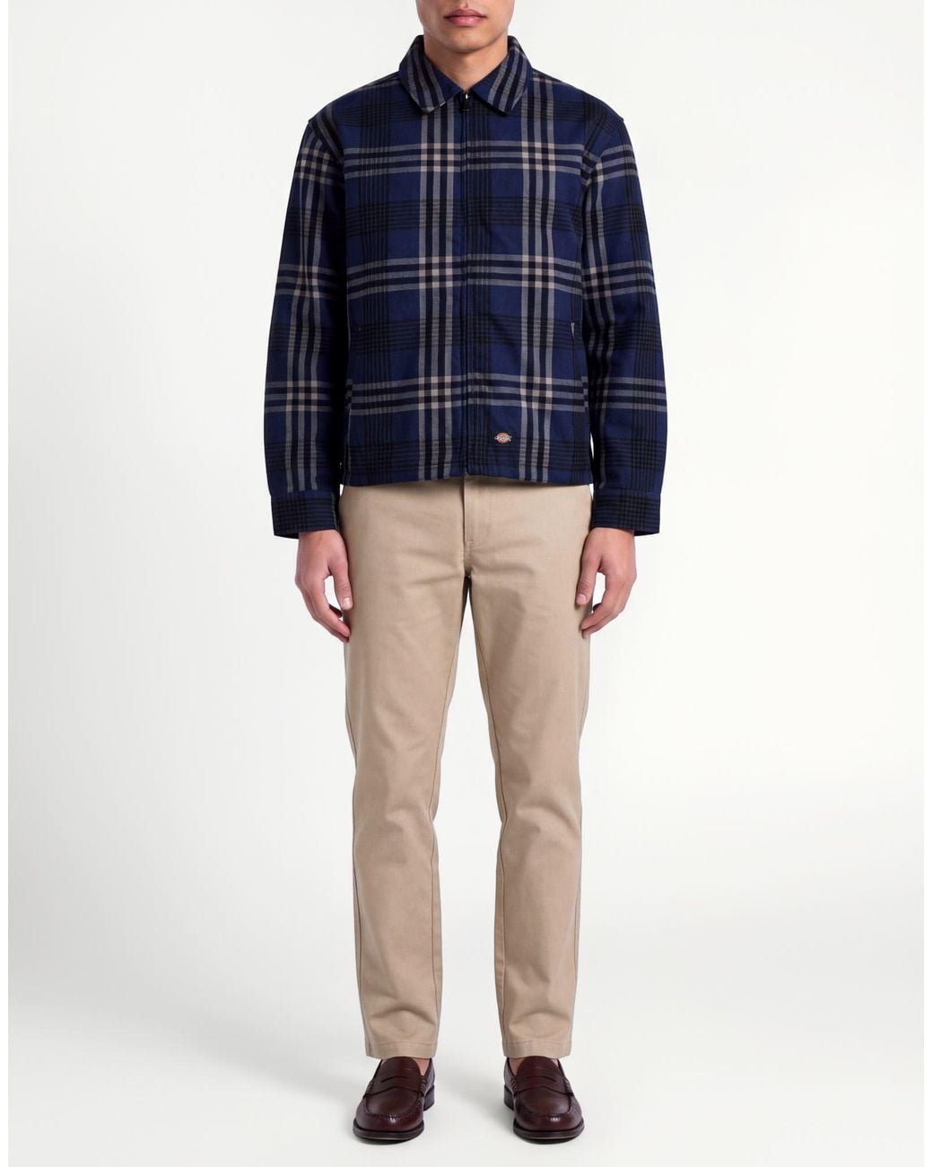 Dickies Blue Jacket Cotton, Polyester for men