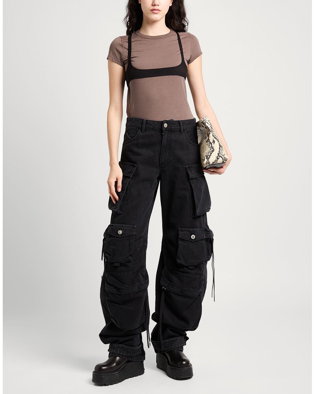Rick Owens Black Top Viscose, Silk