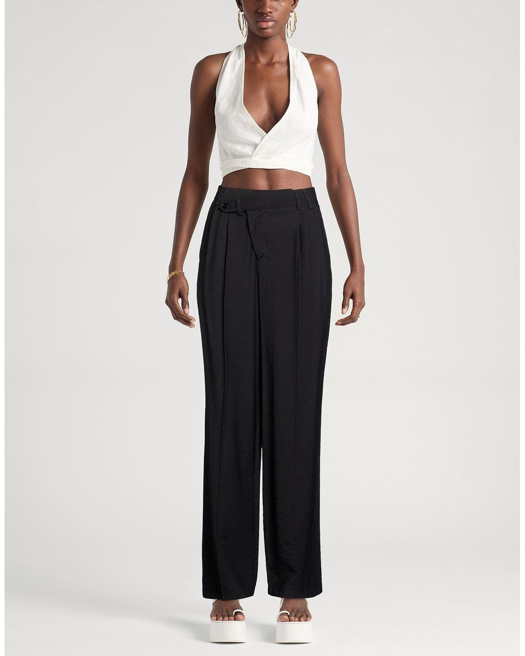 Gaelle Paris Black Pants