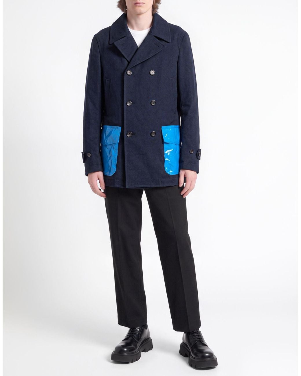 Comme des Garçons Blue Coats for men