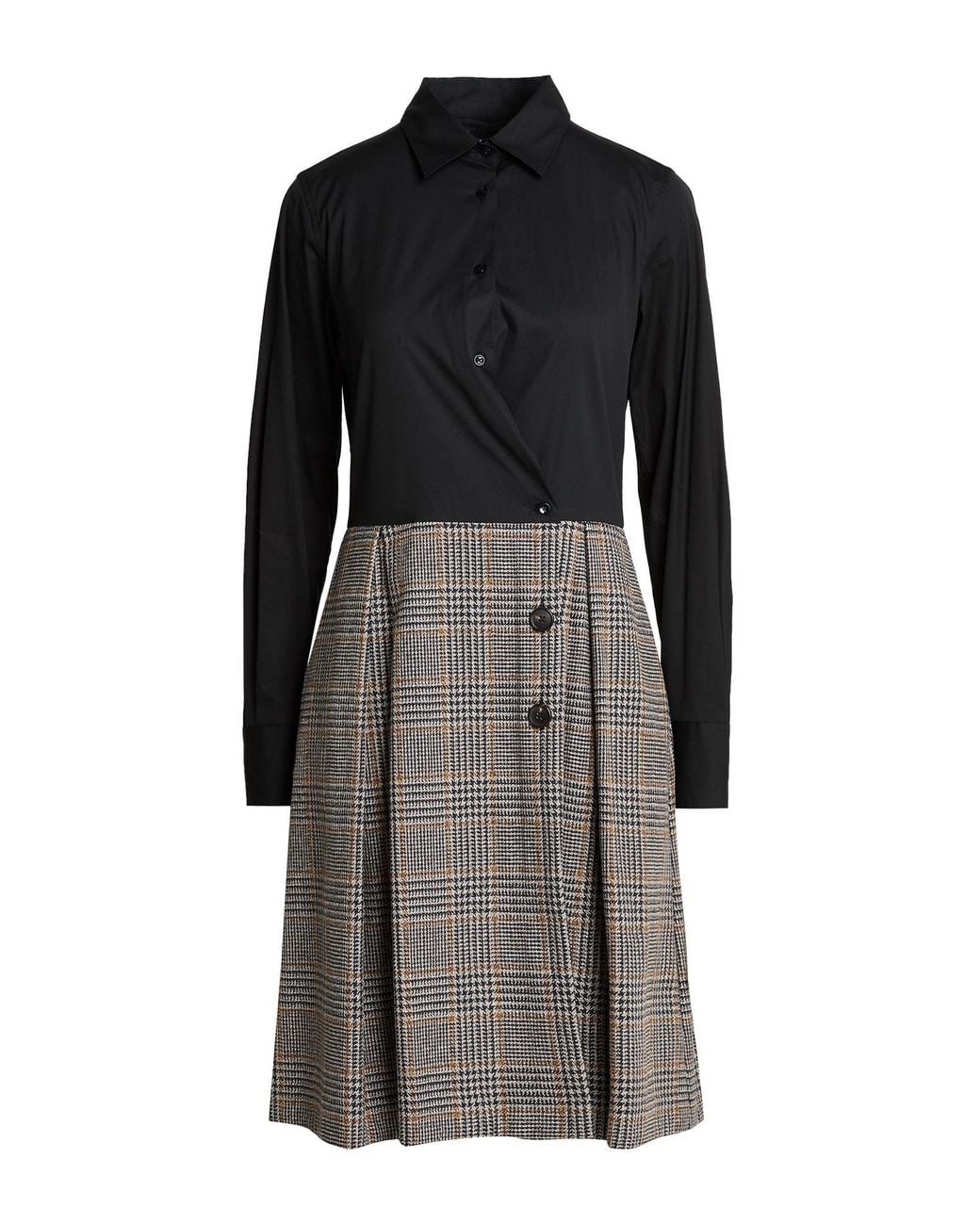 Sara Roka Gray Midi Dress