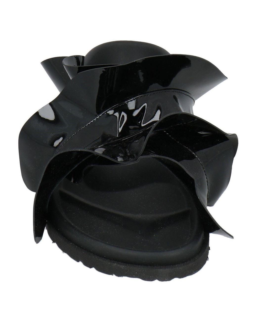 MSGM Black Sandals