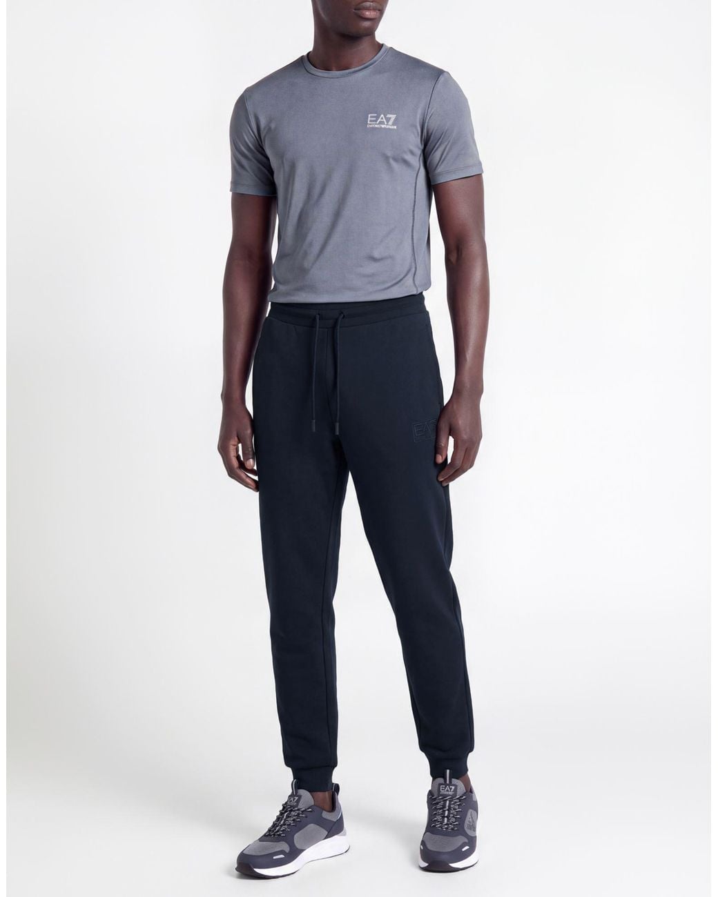 EA7 Blue Trouser for men