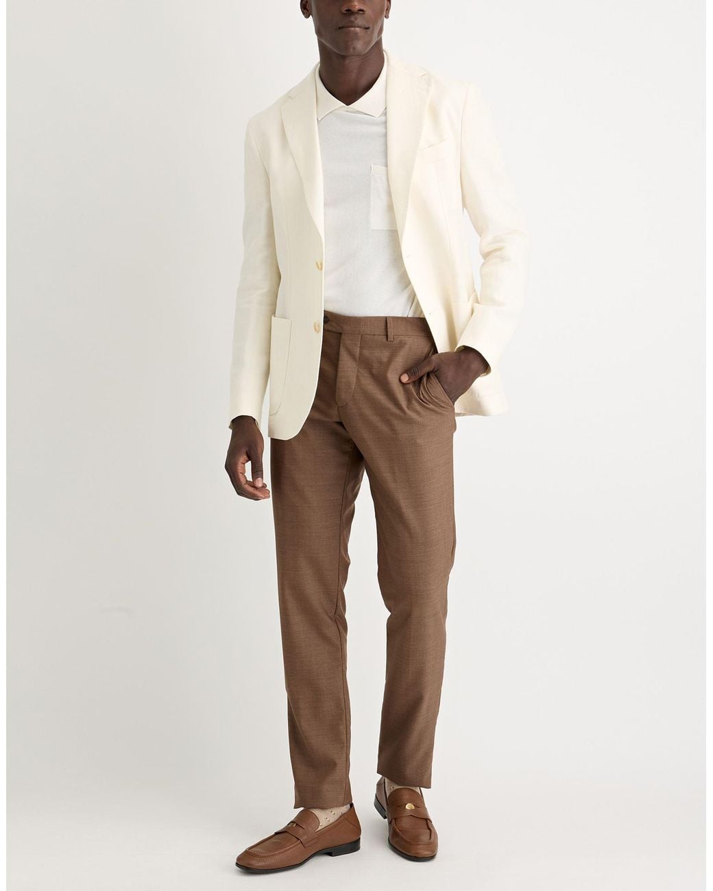 Blazer Eleventy pour homme en coloris White