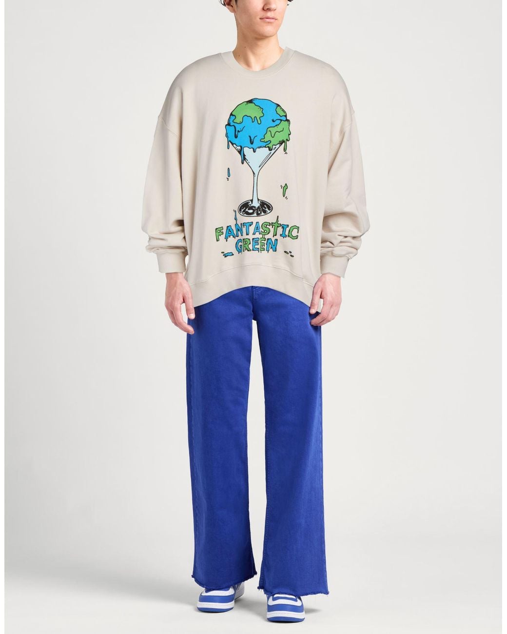 MSGM White Sweatshirt for men