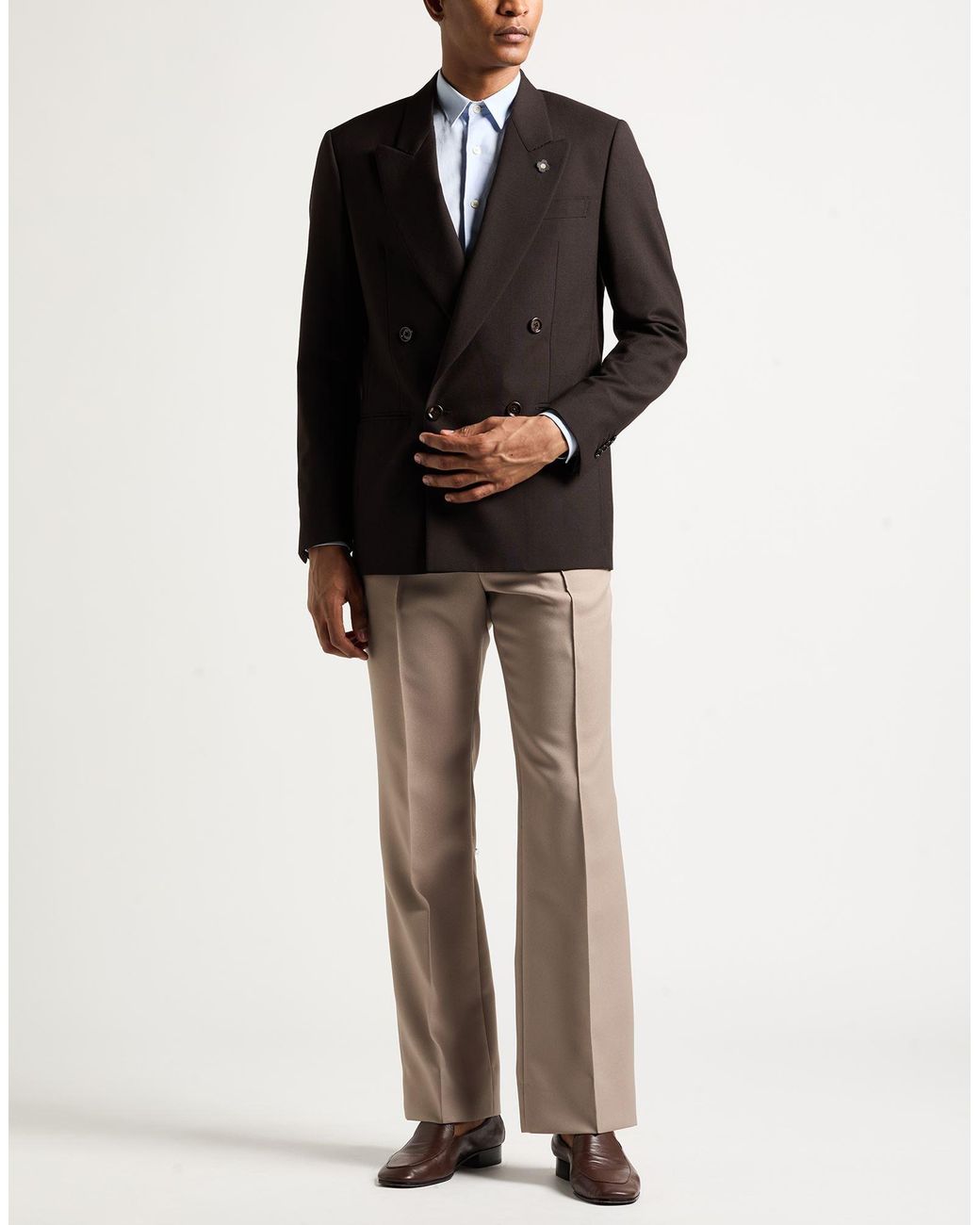 Blazer Lardini pour homme en coloris Black