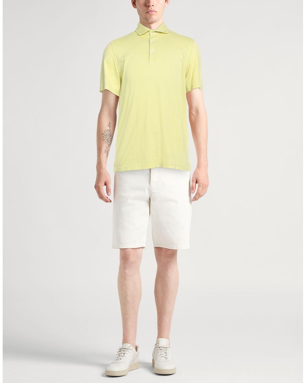 Polo di Fedeli in Yellow da Uomo