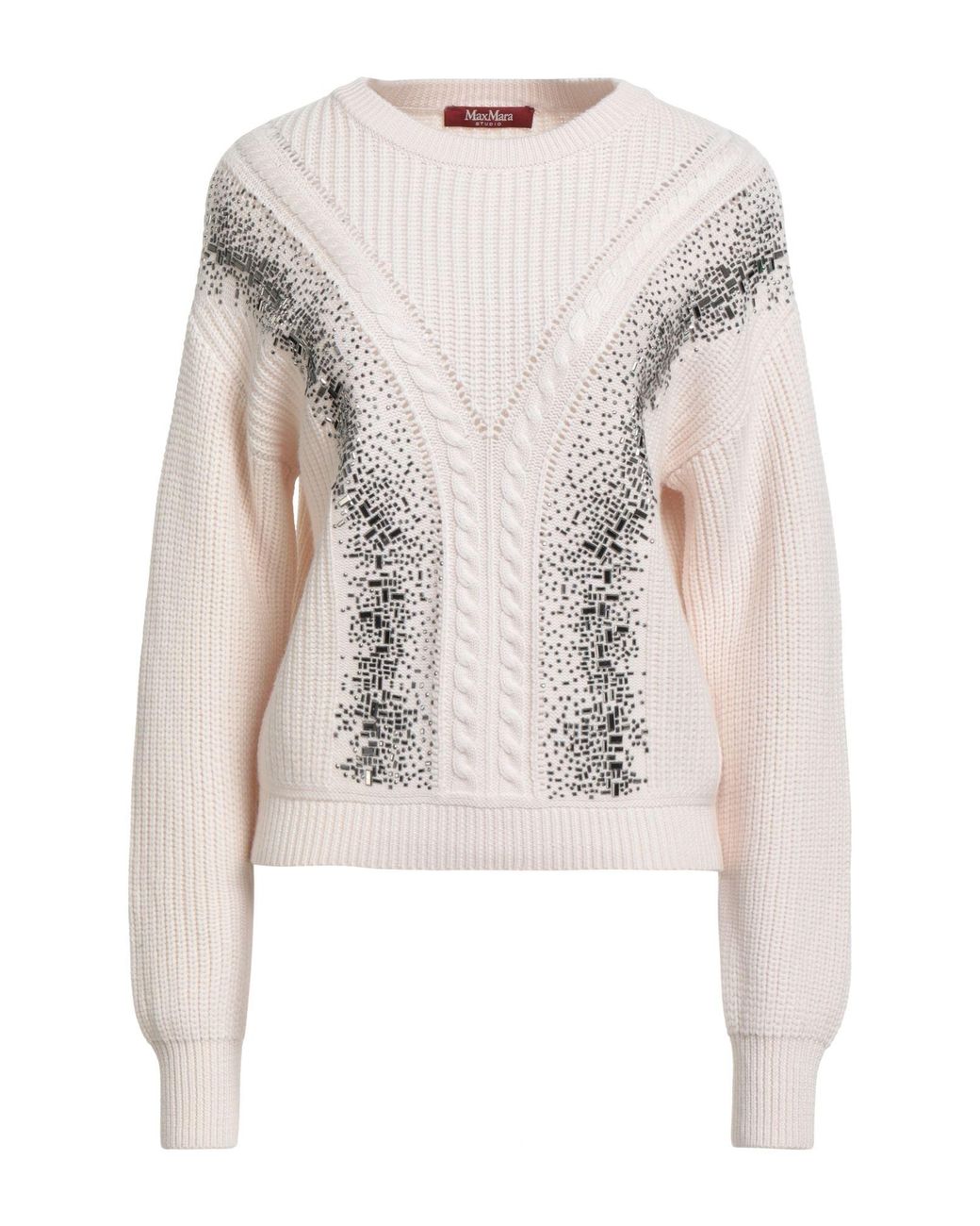 Max Mara White Jumper