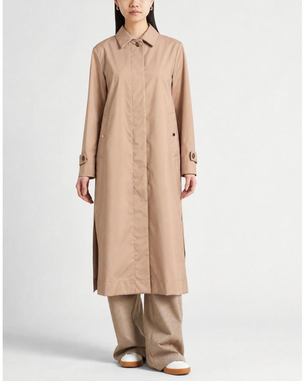Moorer Natural Overcoat & Trench Coat