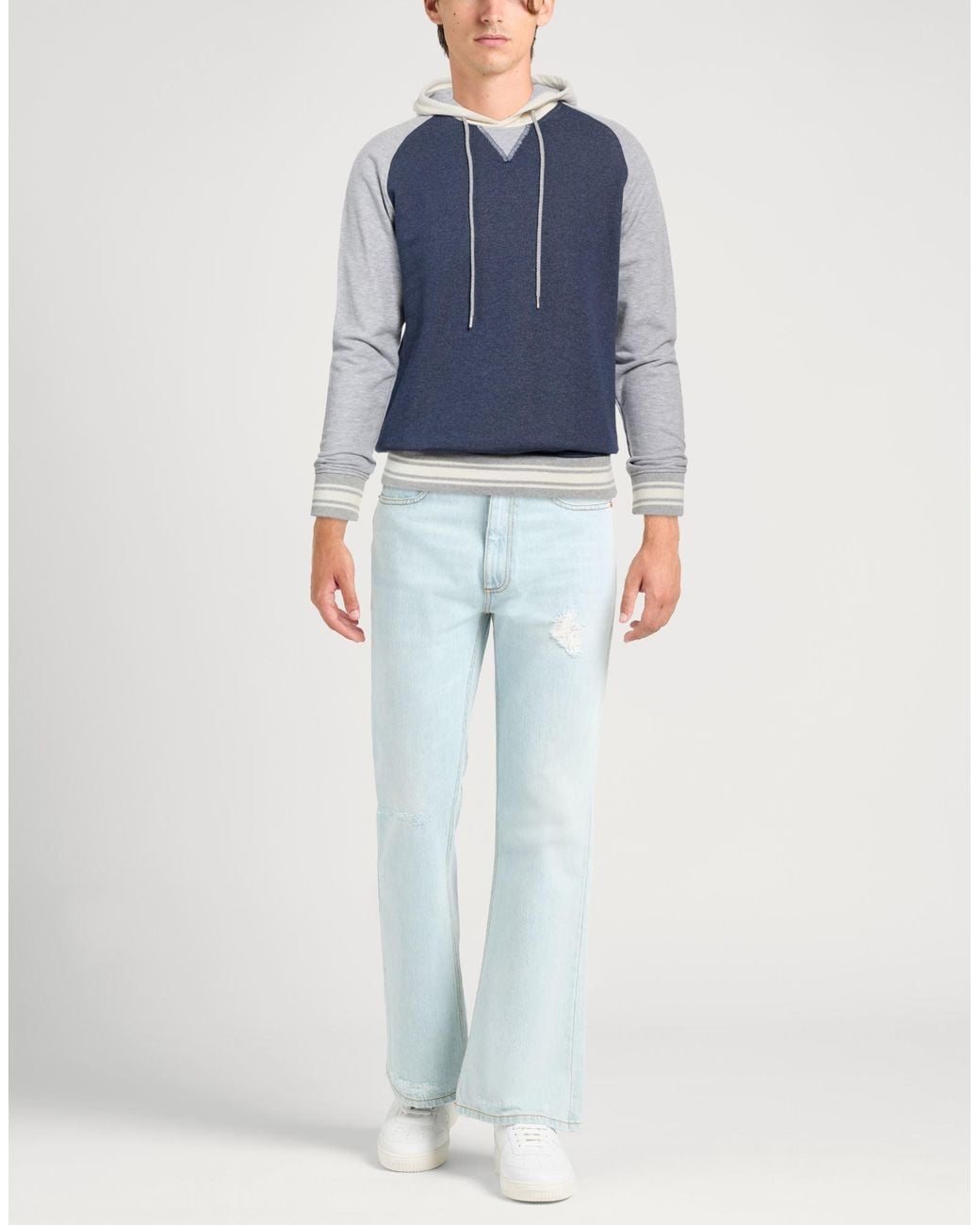 L.b.m. 1911 Blue Sweatshirt Cotton for men