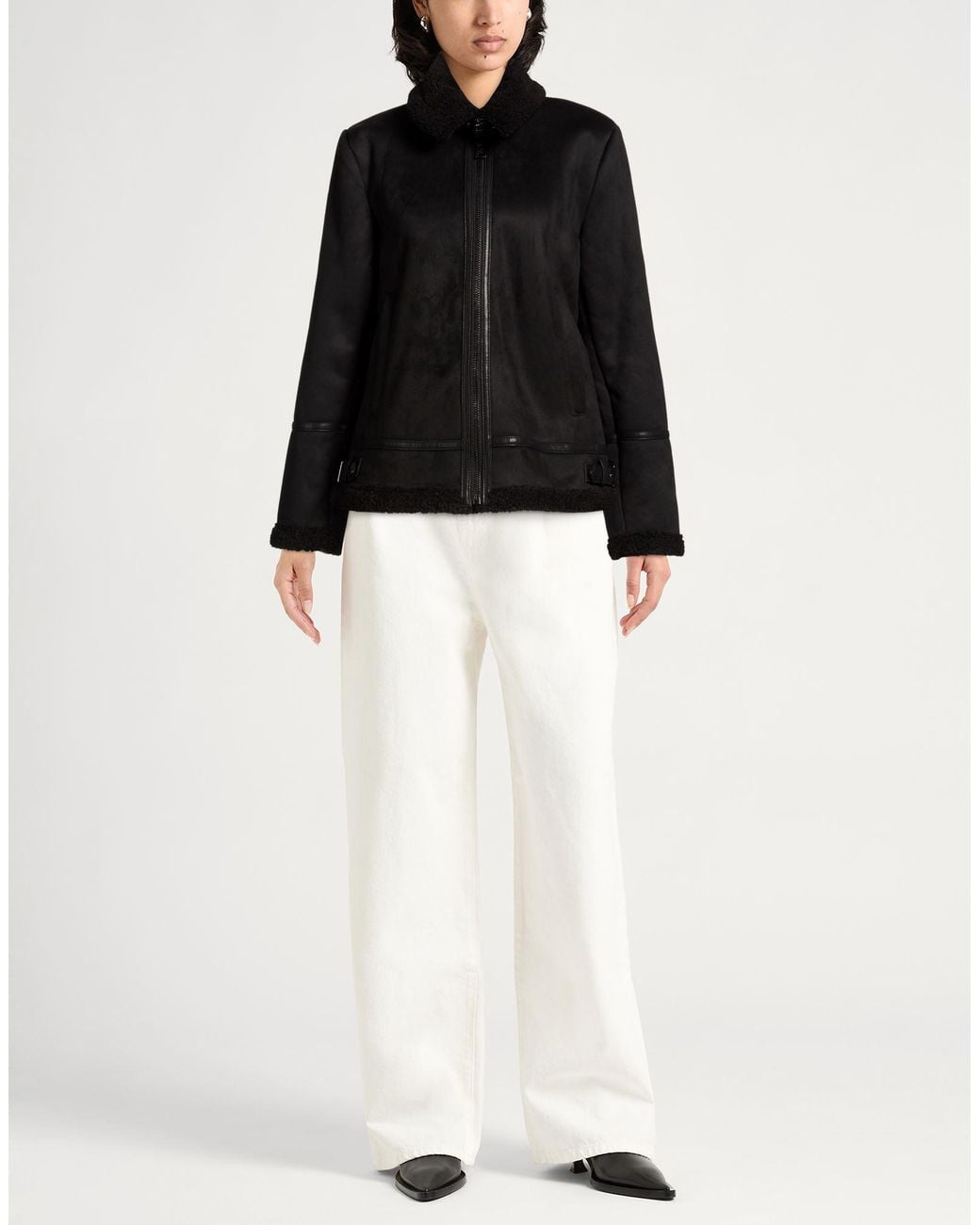 Polo Ralph Lauren Black Shearling & Teddy