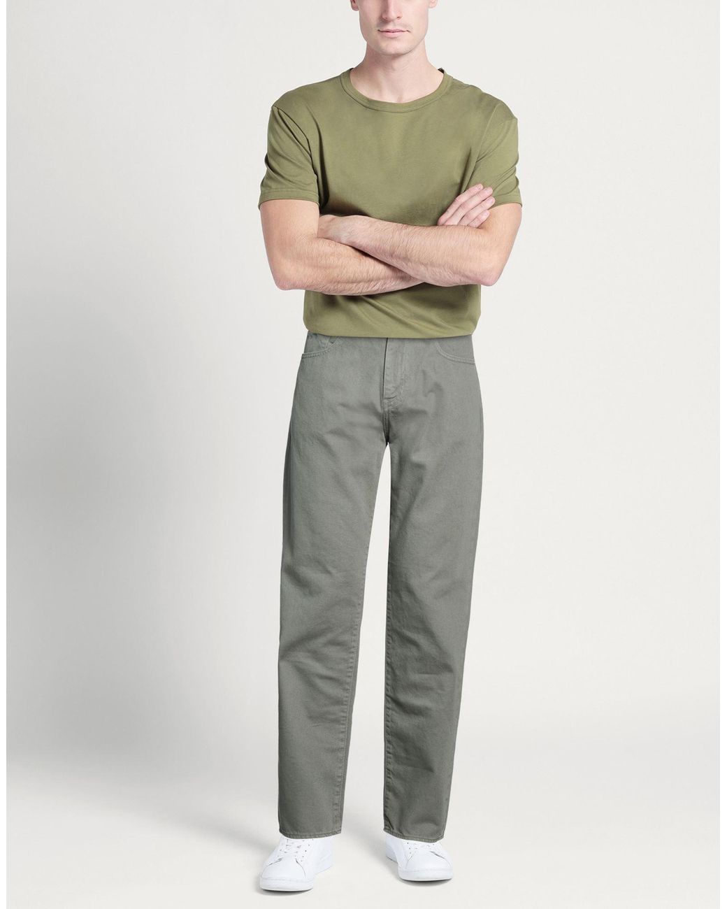 ARMANI EXCHANGE Gray Jeans Cotton for men