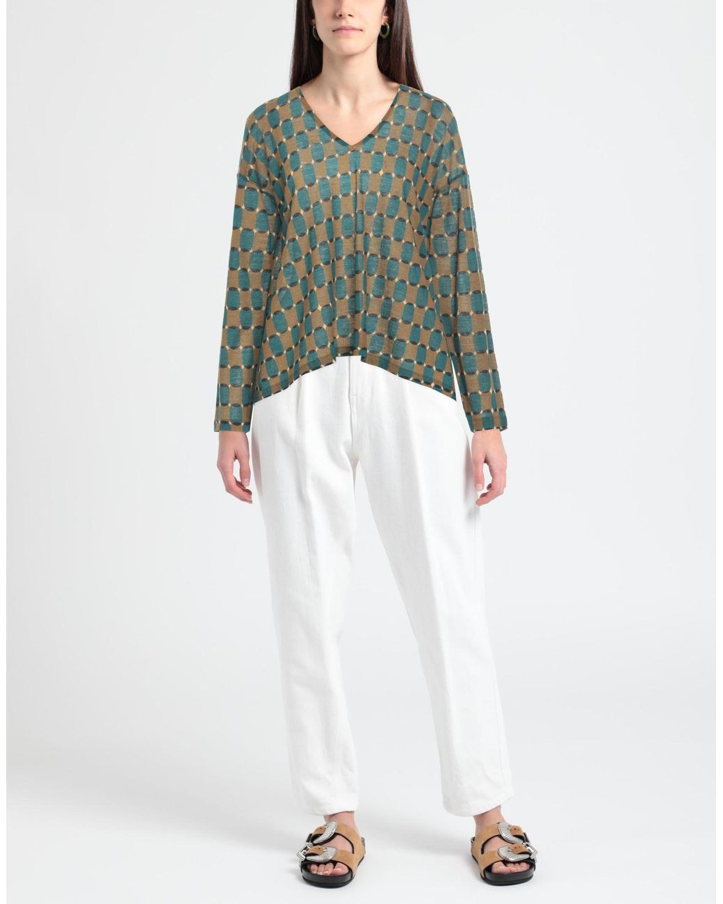 Siyu Green Pullover