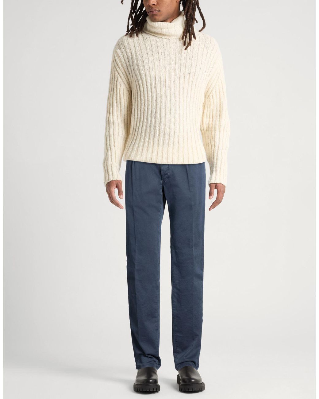 Incotex Blue Trouser for men