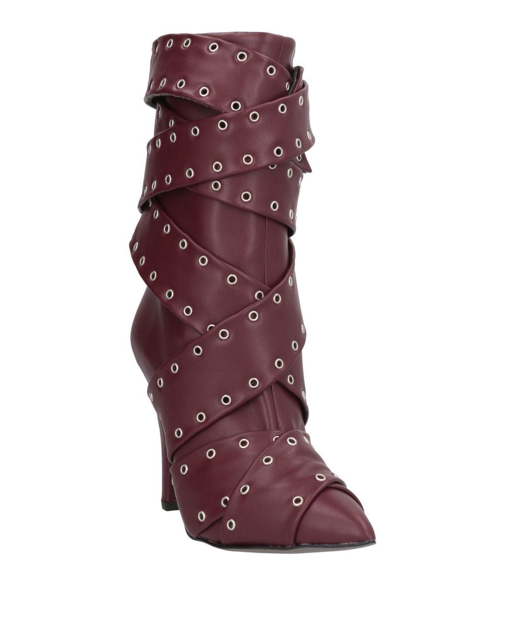 Divine Follie Purple Ankle Boots