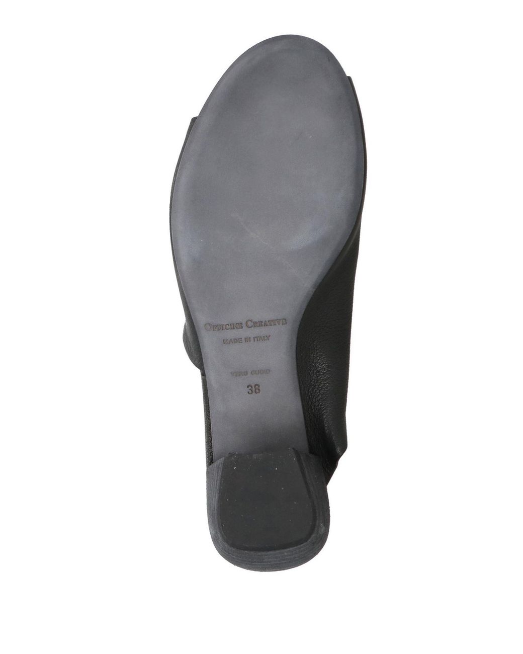 Officine Creative Black Sandals