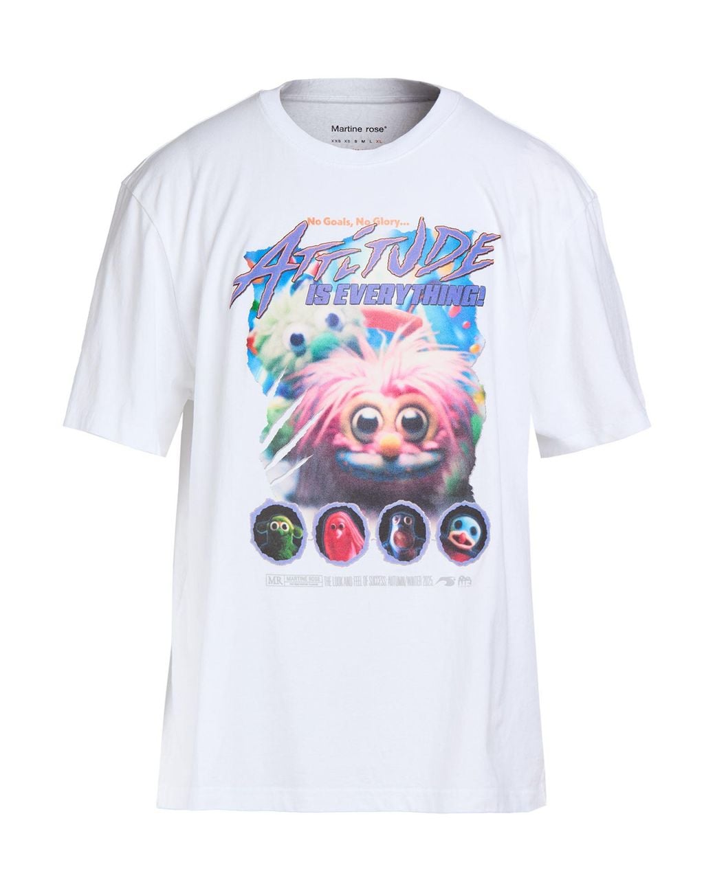 Martine Rose White T-Shirt Cotton for men