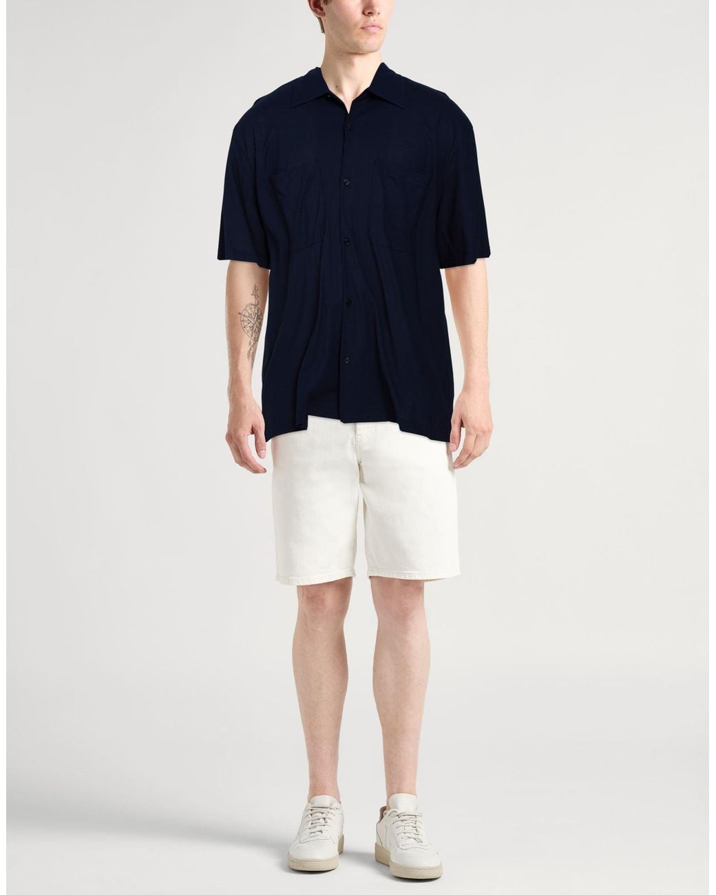 Camicia di Herno in Blue da Uomo