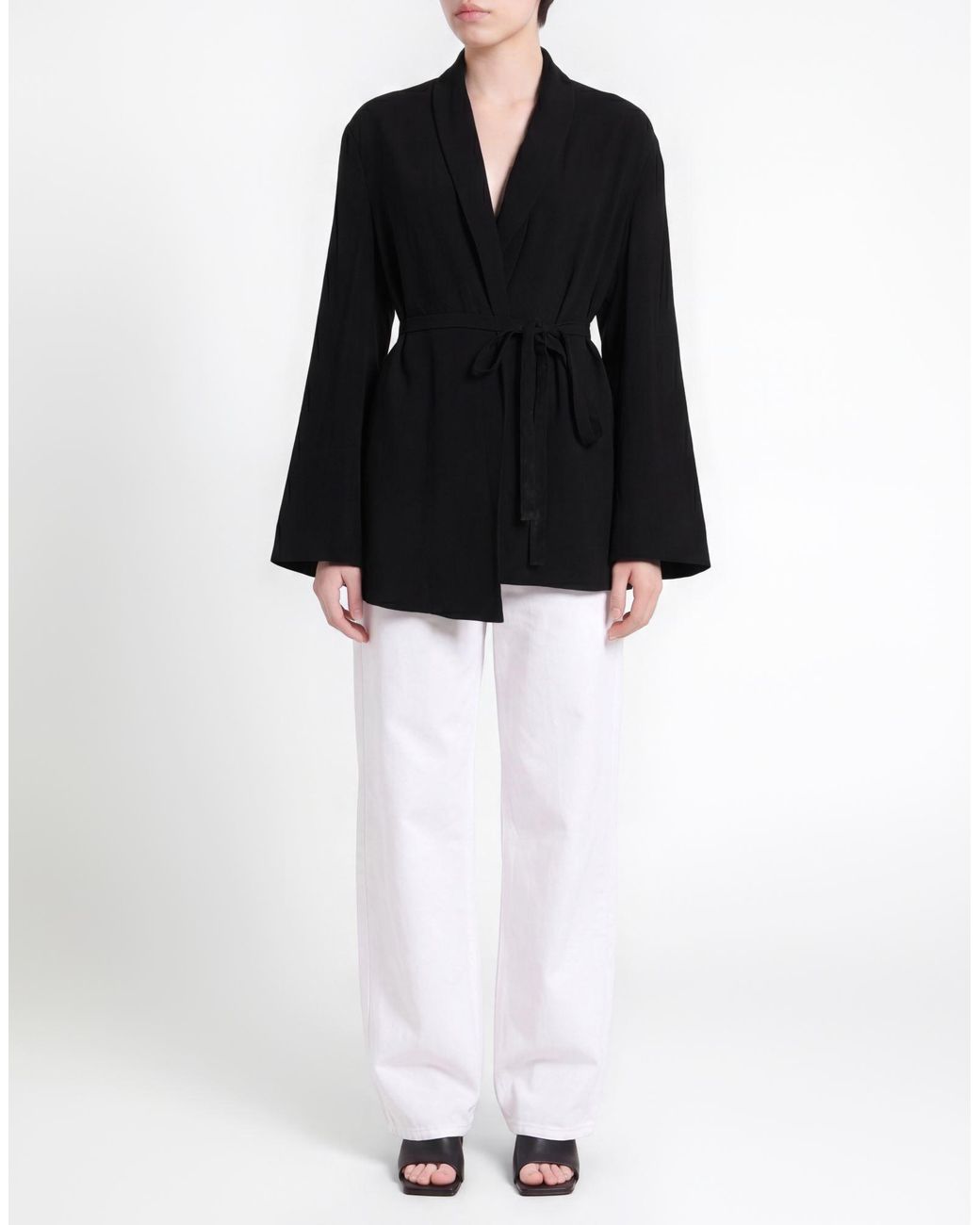 Erika Cavallini Semi Couture Black Blazer