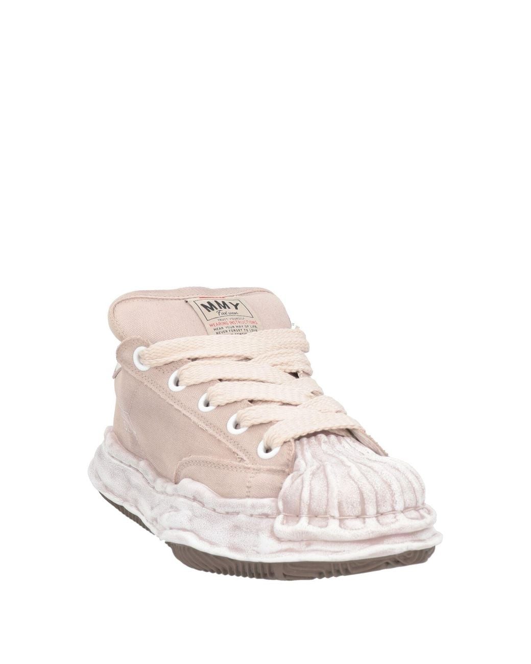 Maison Mihara Yasuhiro Pink Trainers for men
