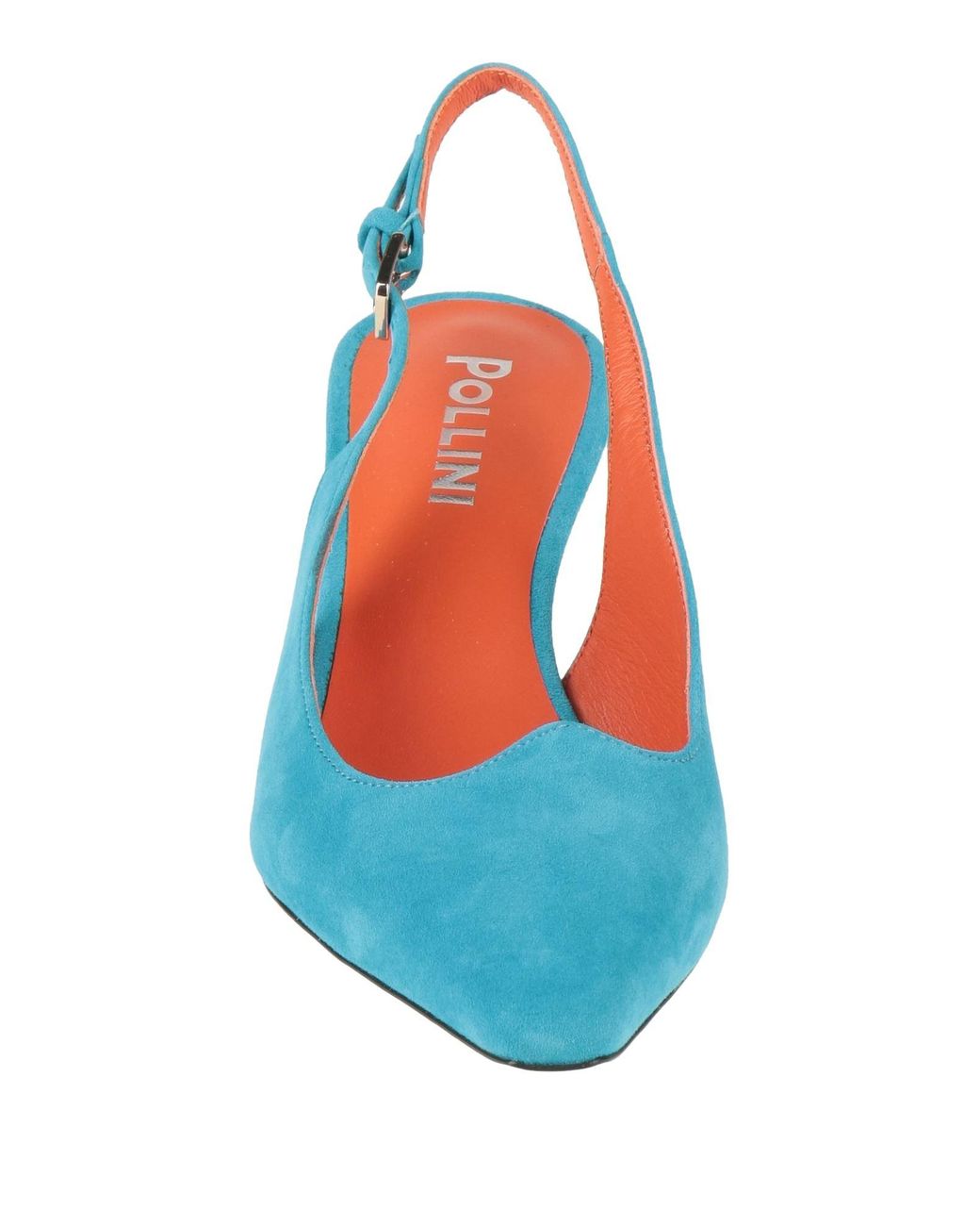 Pollini Blue Pumps Leather