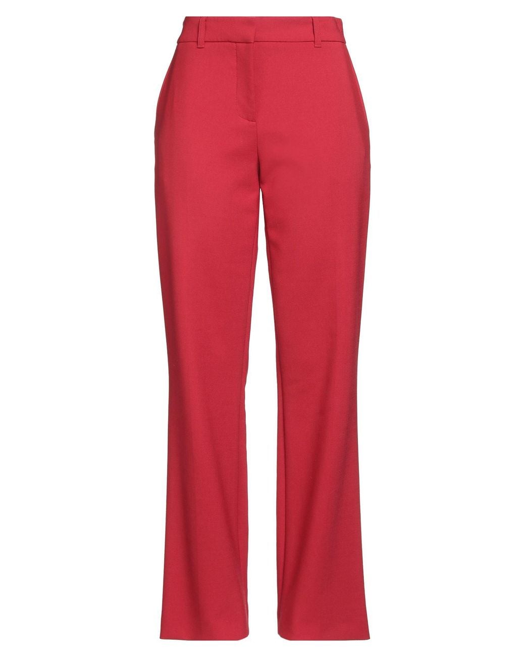 Casablanca Red Pants Virgin Wool, Lyocell, Polyamide