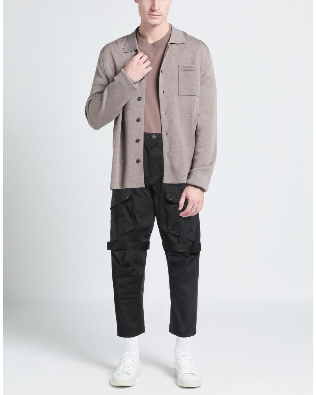 Les Hommes Blue Trouser for men