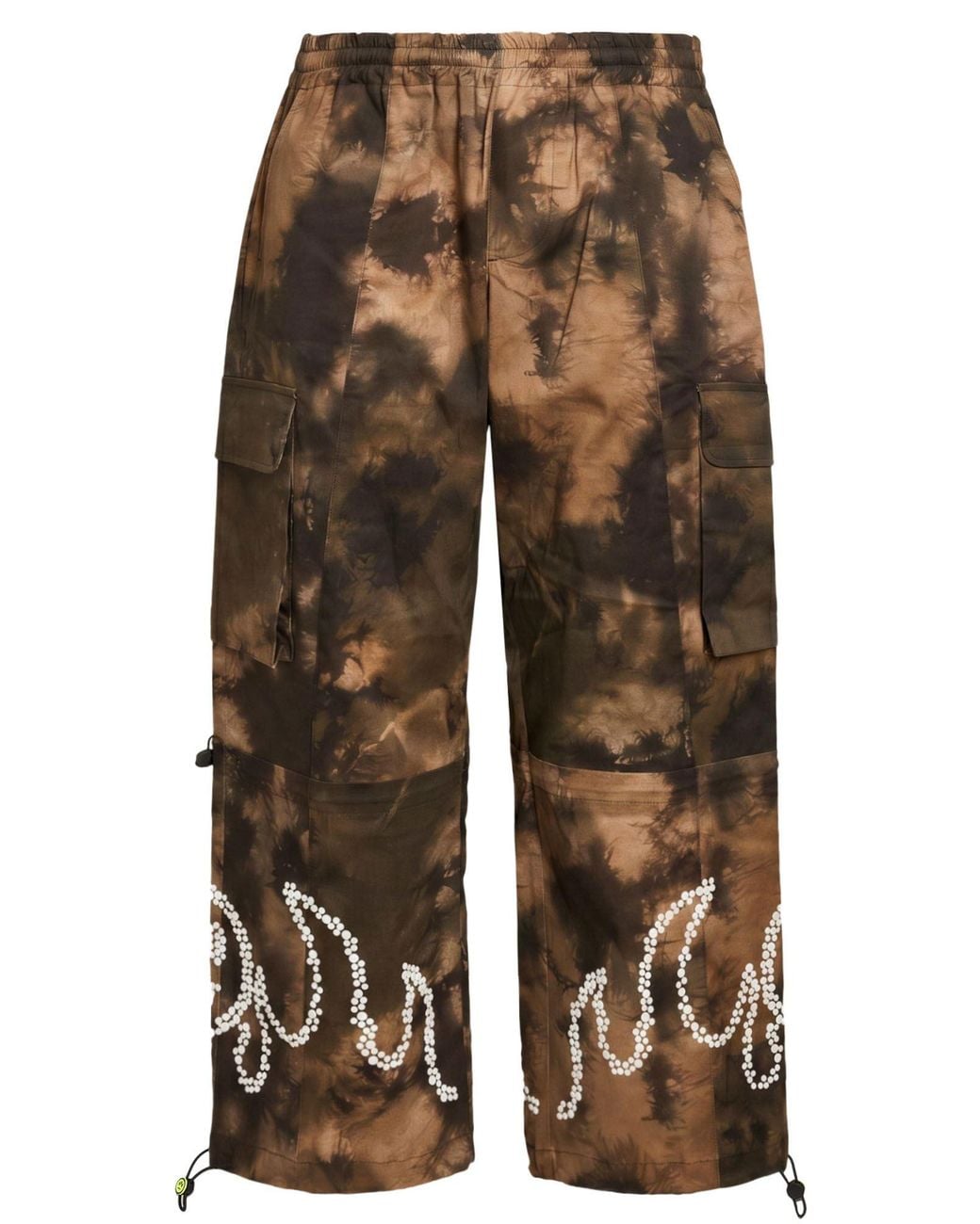 Barrow Brown Pants Cotton, Elastane for men