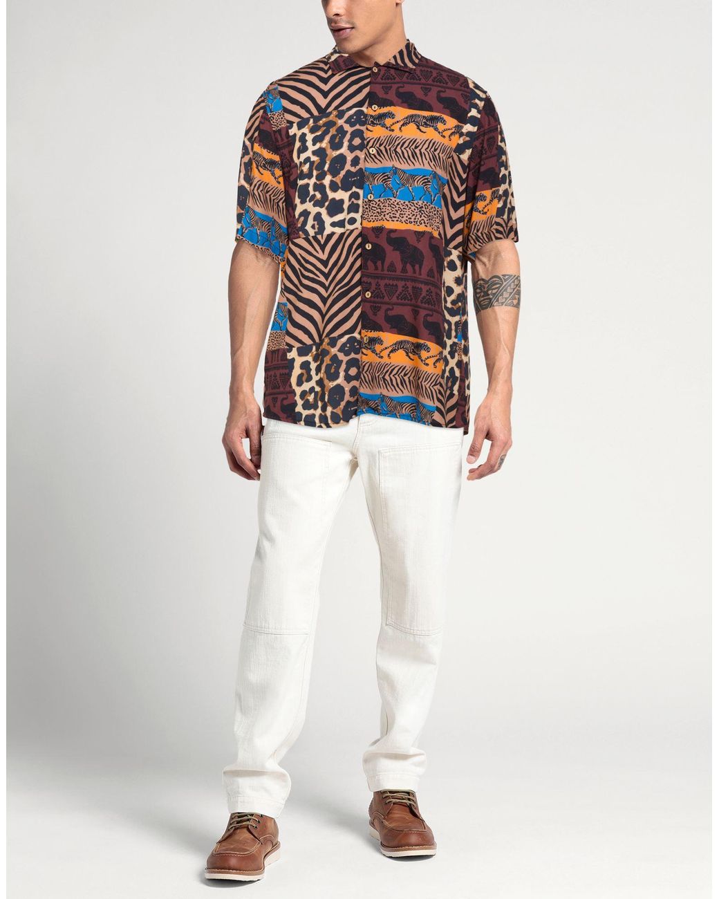 TOOCO Brown Shirt for men