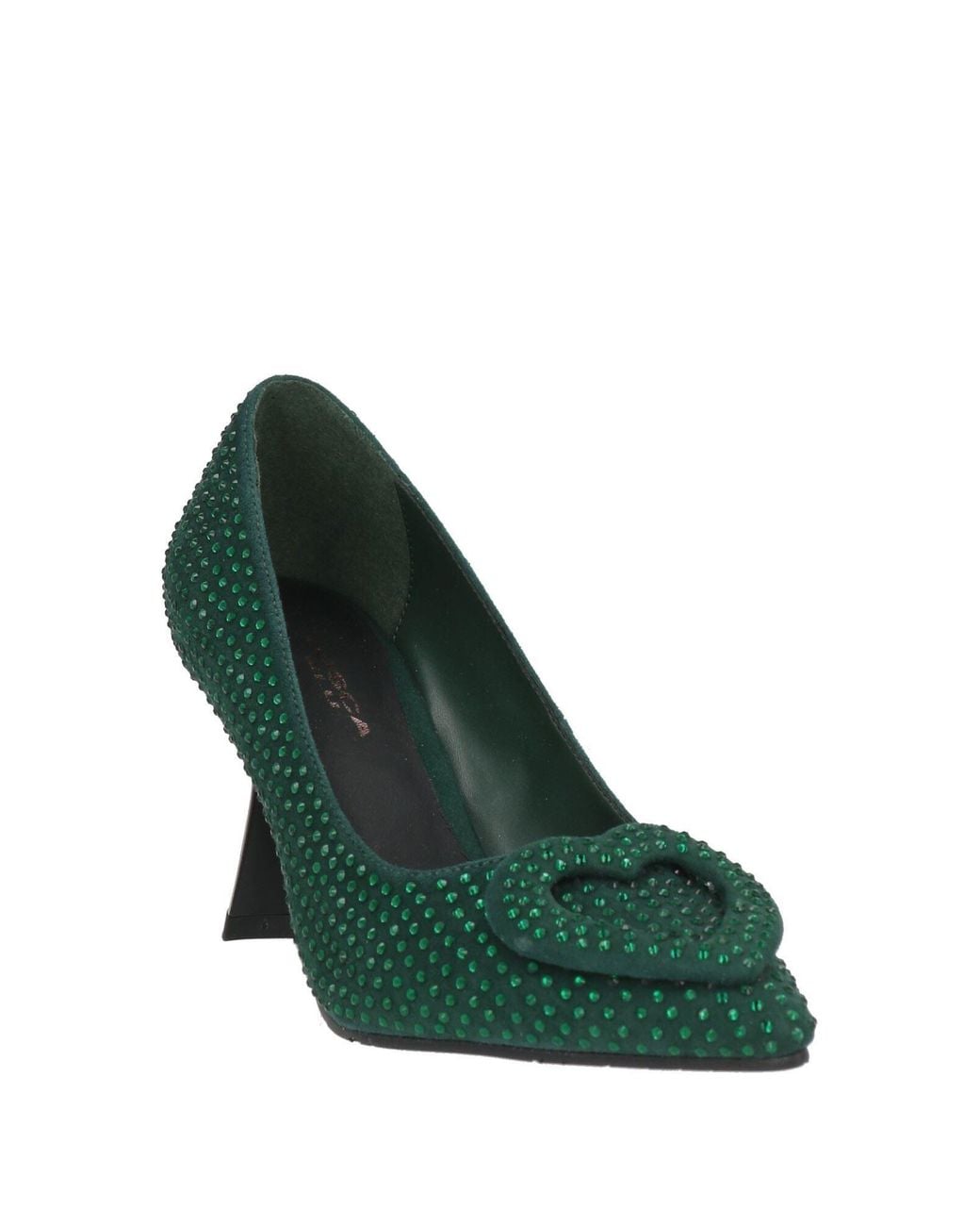 Tosca Blu Green Pumps Textile Fibers