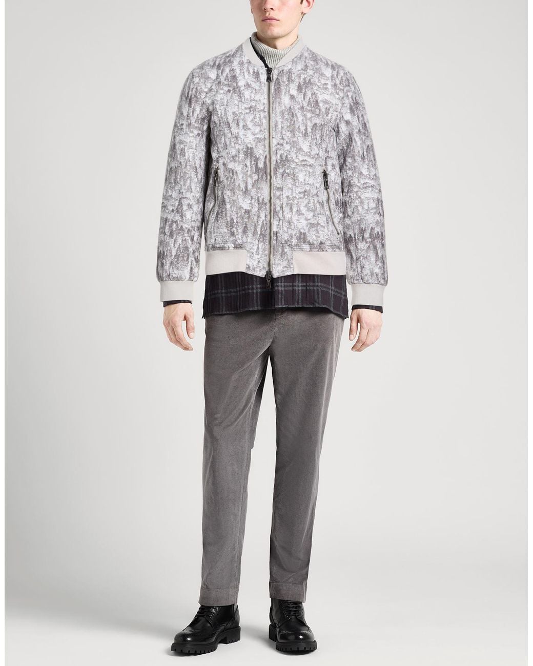 John Varvatos Gray Jacket for men