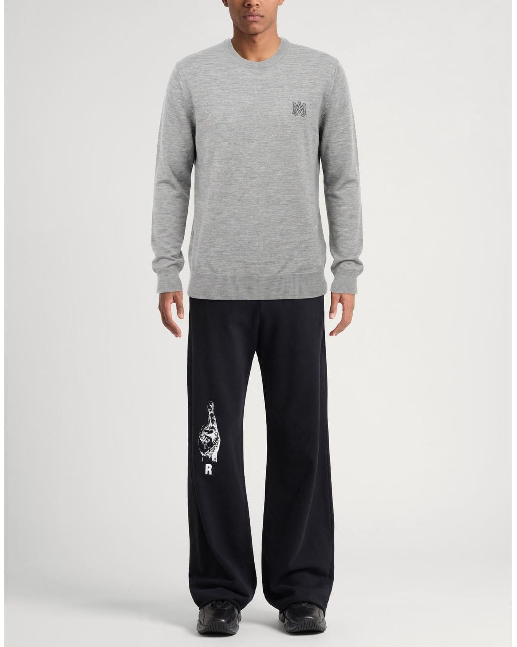 Amiri Gray Jumper for men