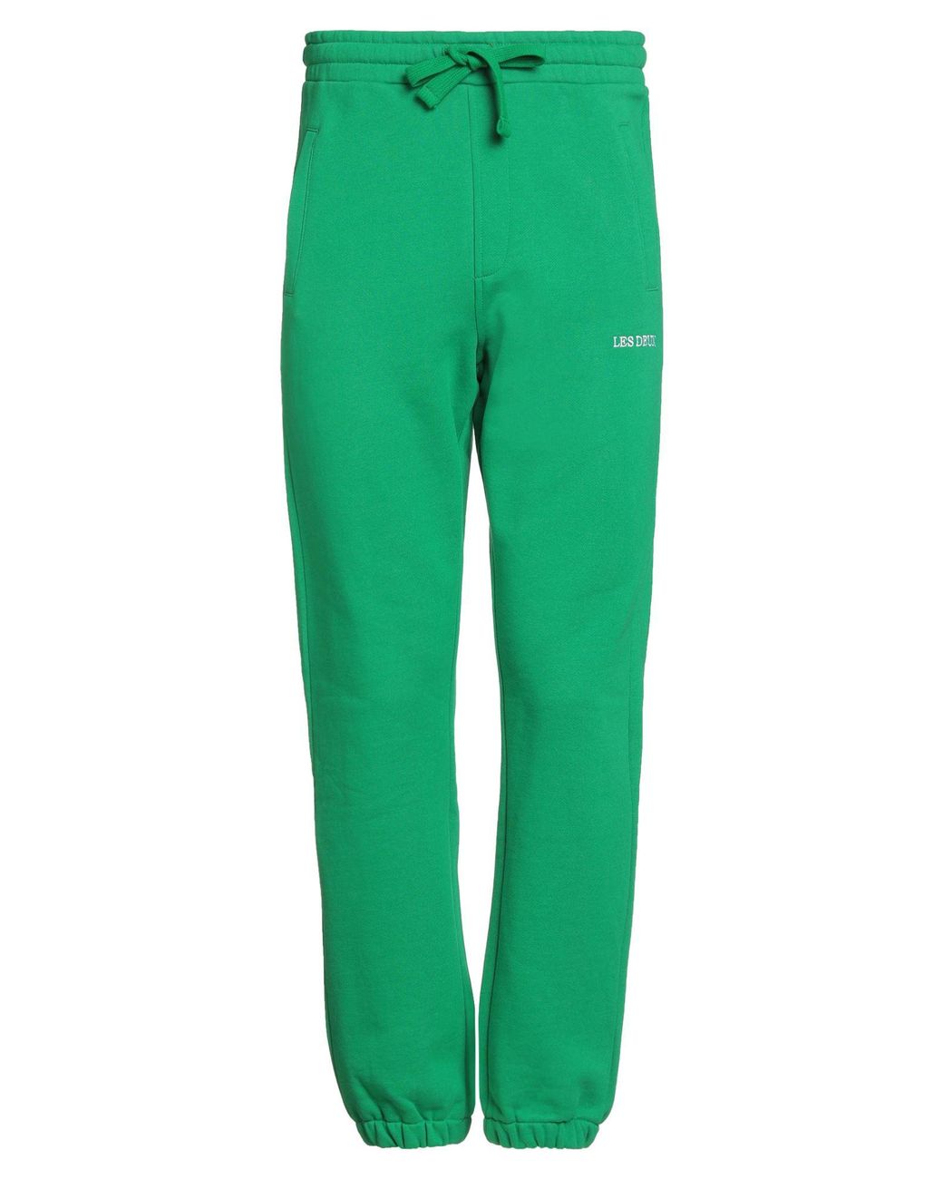 Les Deux Green Pants Cotton for men
