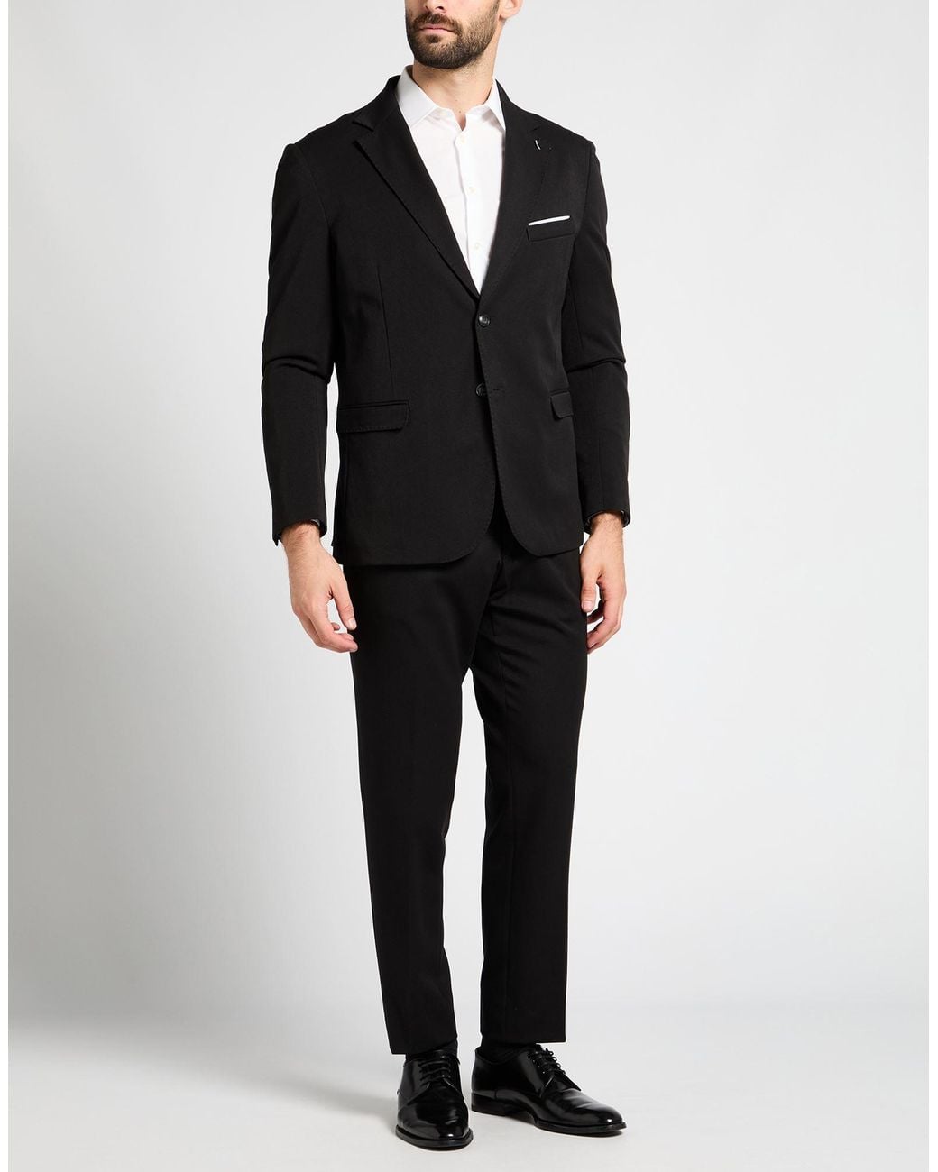 OVER/D Black Suits for men
