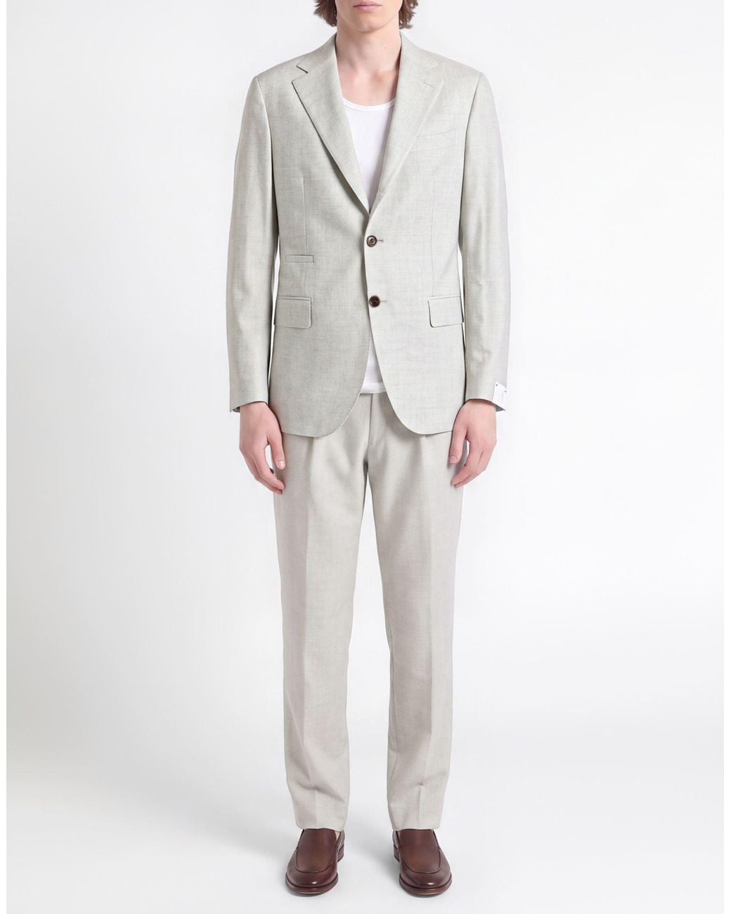 Completo di Eleventy in White da Uomo