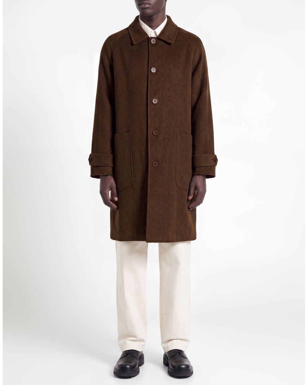 Officine Generale Brown Coats for men