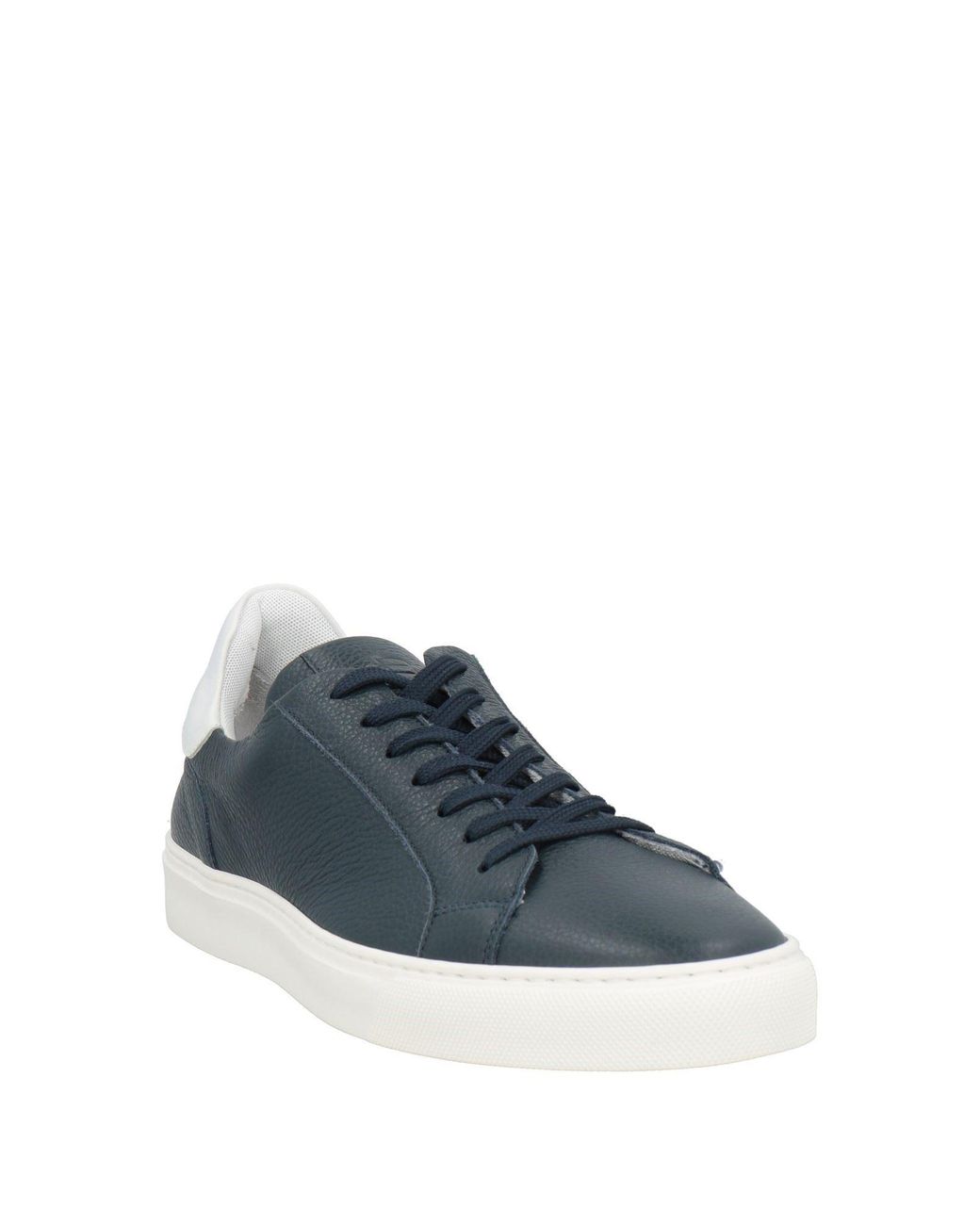Baldinini Blue Sneakers Leather for men