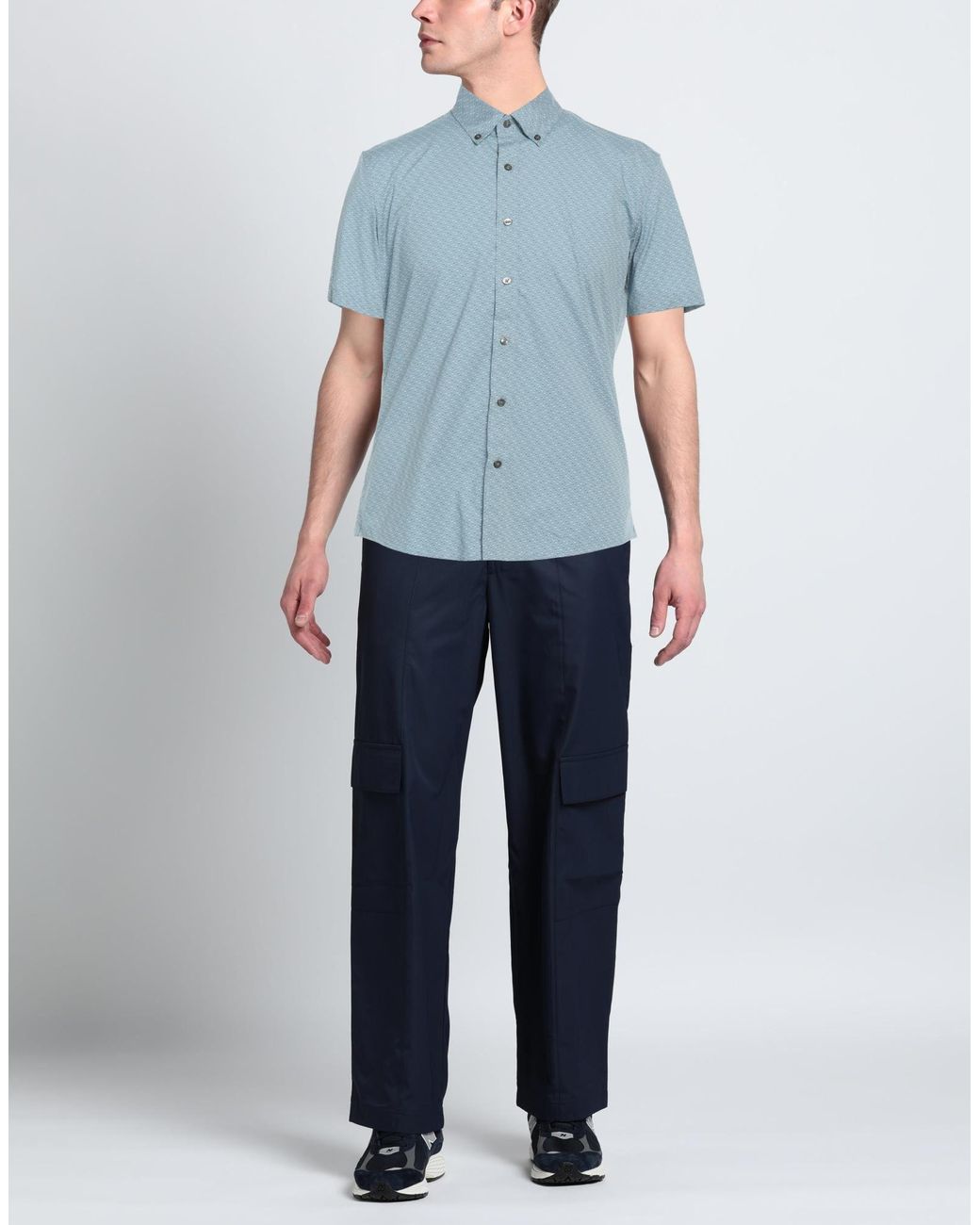 Michael Kors Shirt in Blue for Men Lyst UK