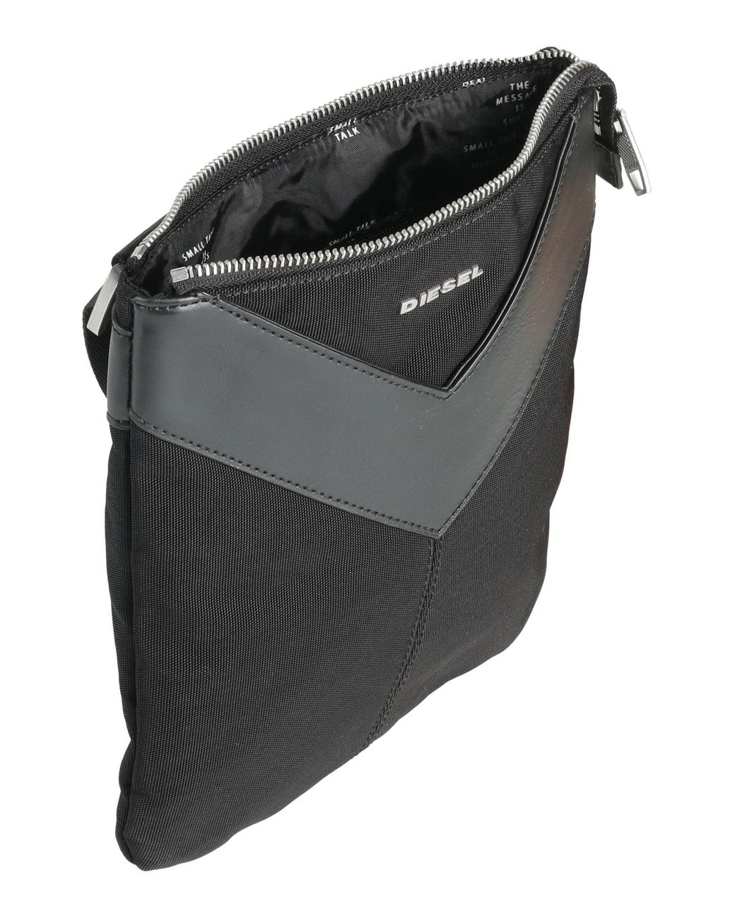 DIESEL Black Cross-Body Bags for men