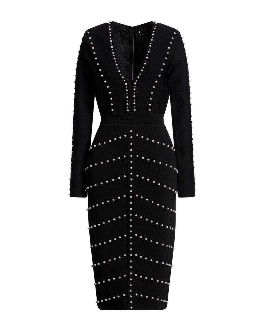 Elisabetta Franchi Black Midi Dresses