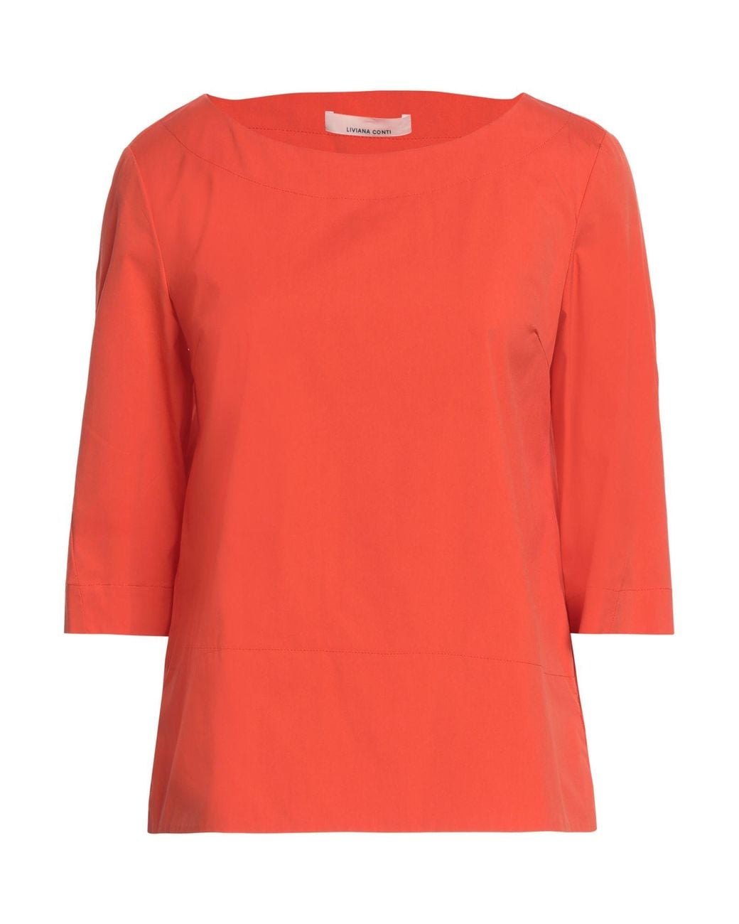 Liviana Conti Red Top Cotton, Polyamide, Elastane