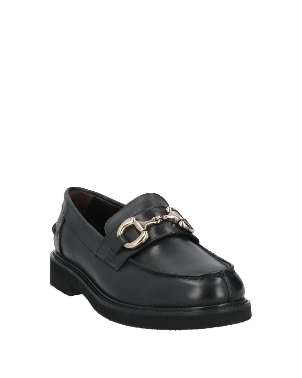 Calpierre Black Loafers Leather
