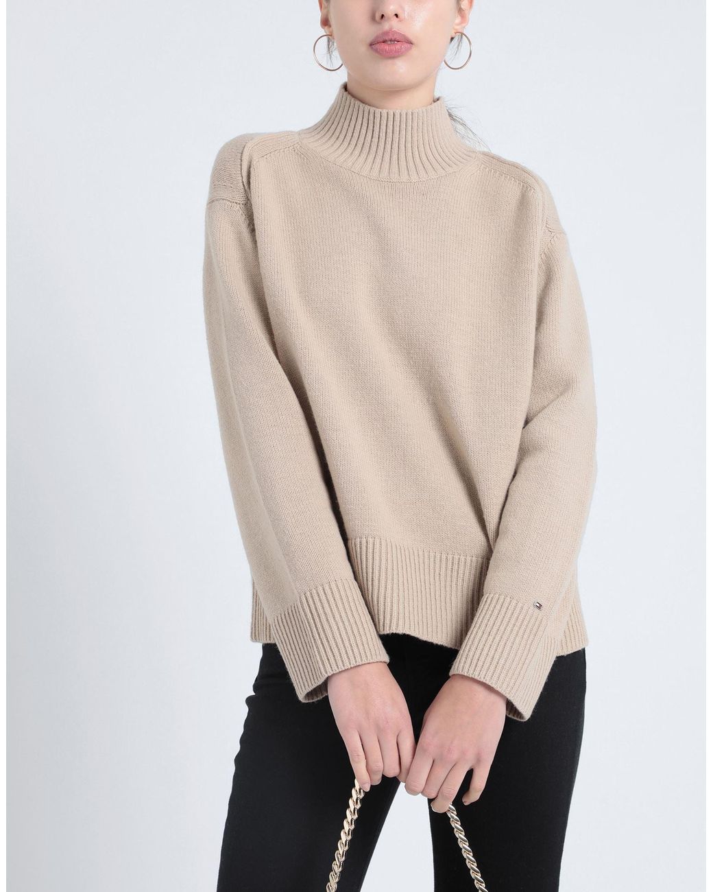 Tommy Hilfiger Natural Turtleneck