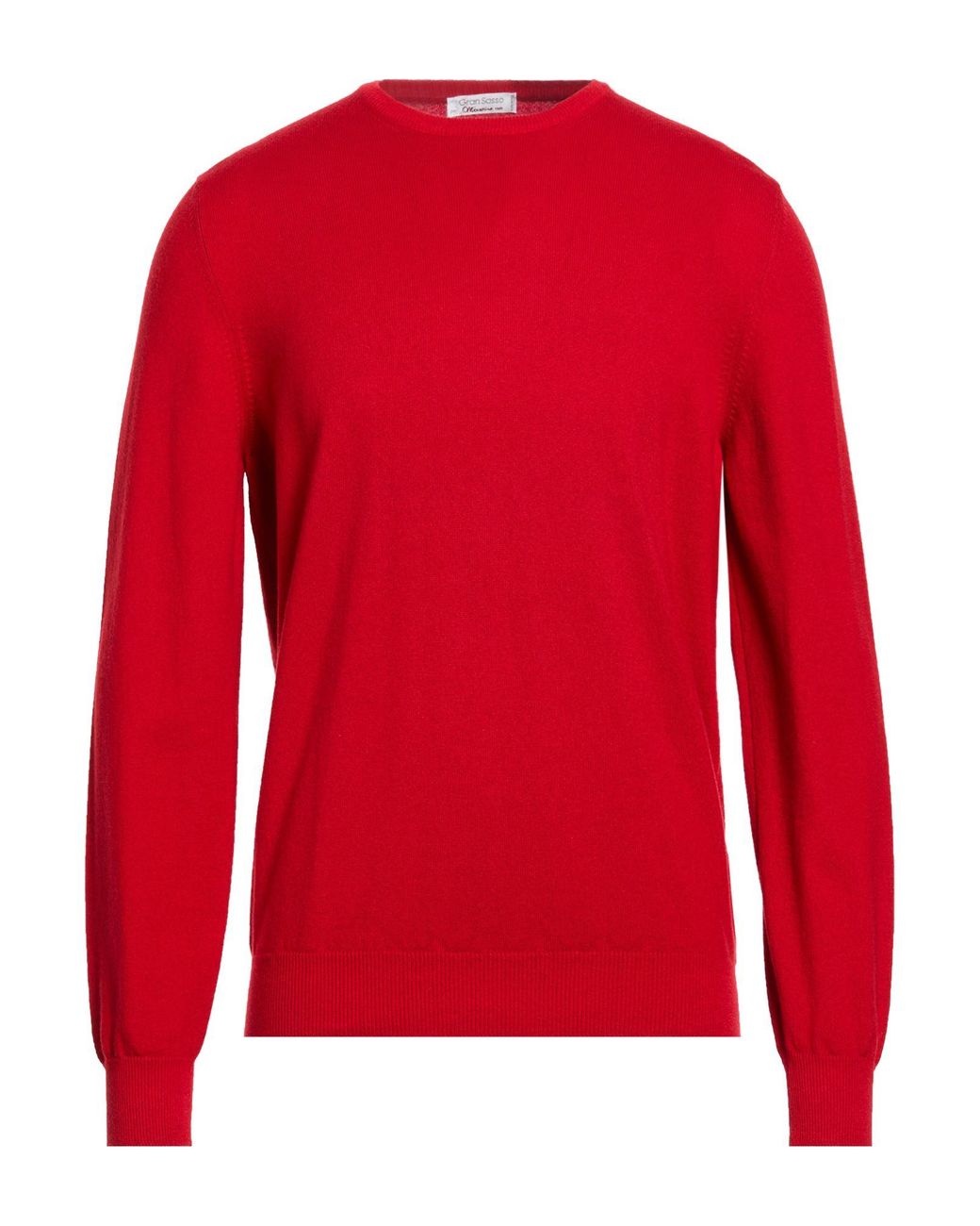Gran Sasso Red Per Mocerino 1949 Sweater Cashmere for men