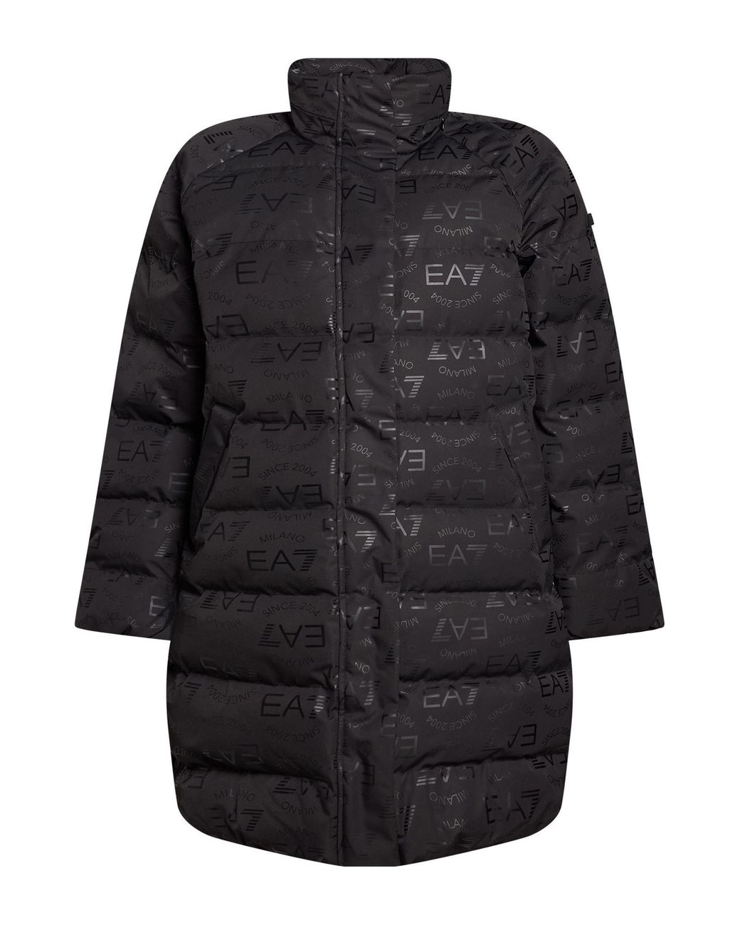 EA7 Black Puffer